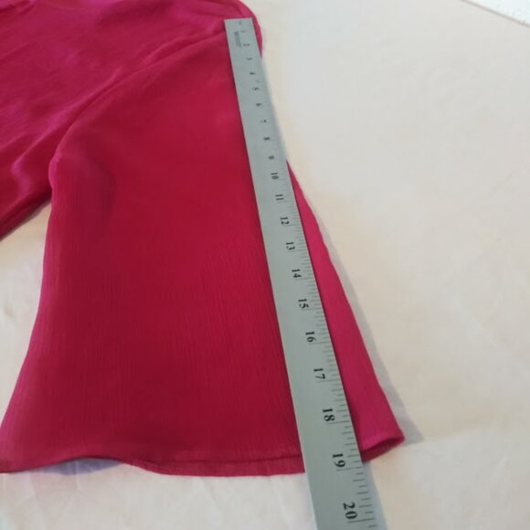 Catherines women's size 2X (22/24) hot pink top - Picture 9 of 15